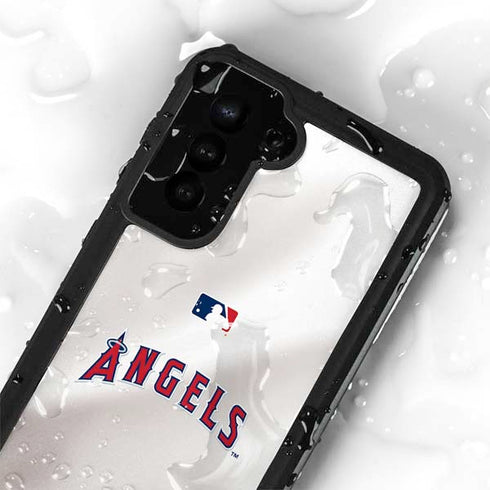 MLB Los Angeles Angels Jersey Galaxy S24 Plus Waterproof Case